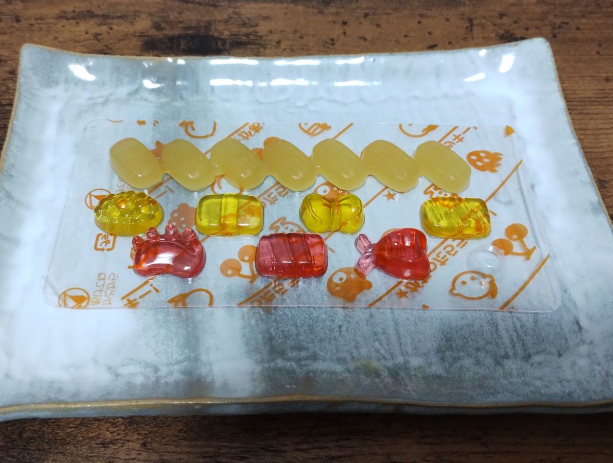 おすしやさんグミの中身