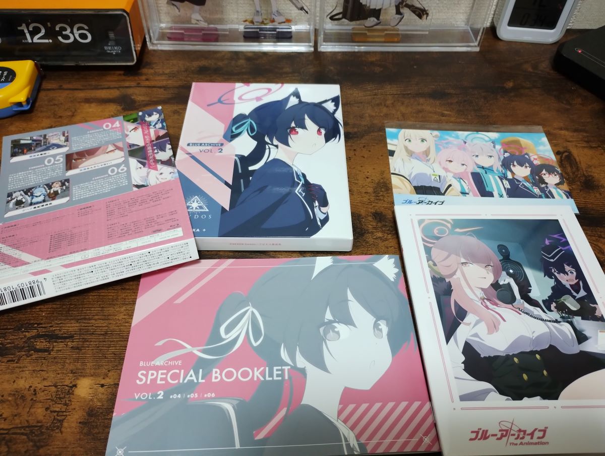 ブルアカBlu-ray2巻と特典