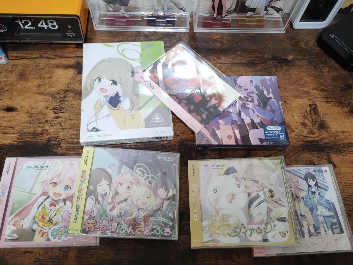 ブルアカBlu-ray3巻と特典