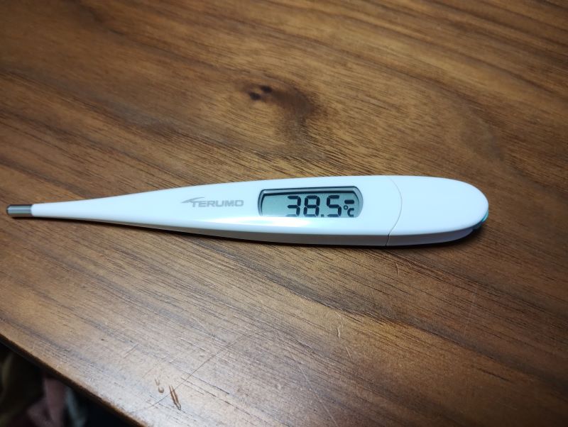 体温38度