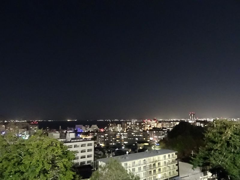 大津SAの夜景