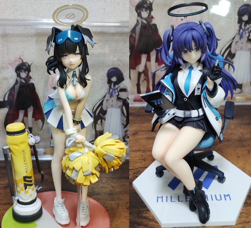 届いたフィギュア達