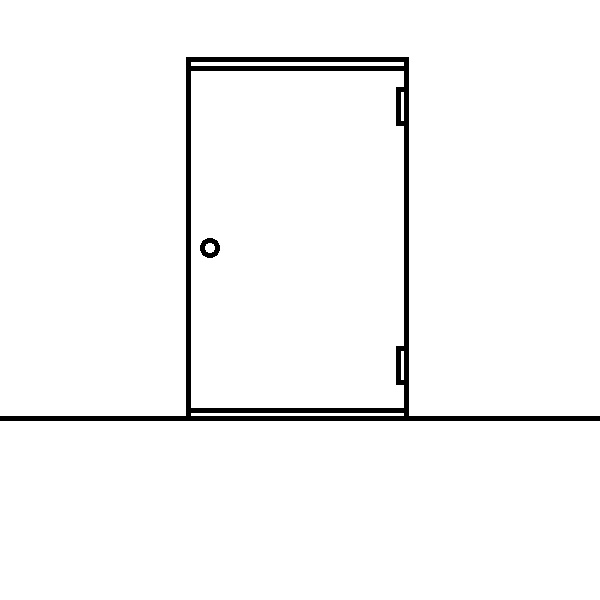 ドアの絵