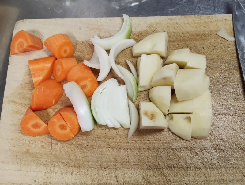 切った野菜