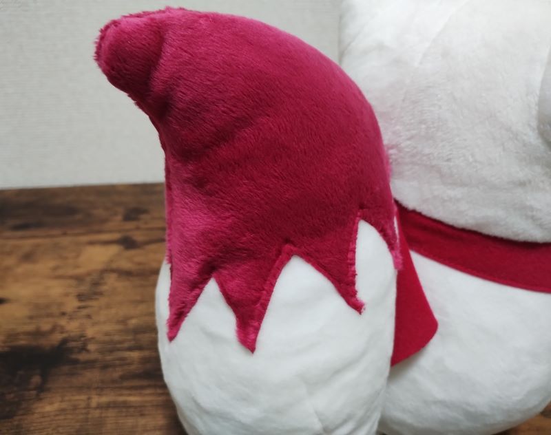 ぬいぐるみの尻尾