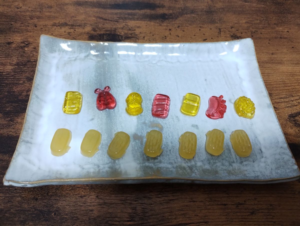 おすしやさんグミ取り外し